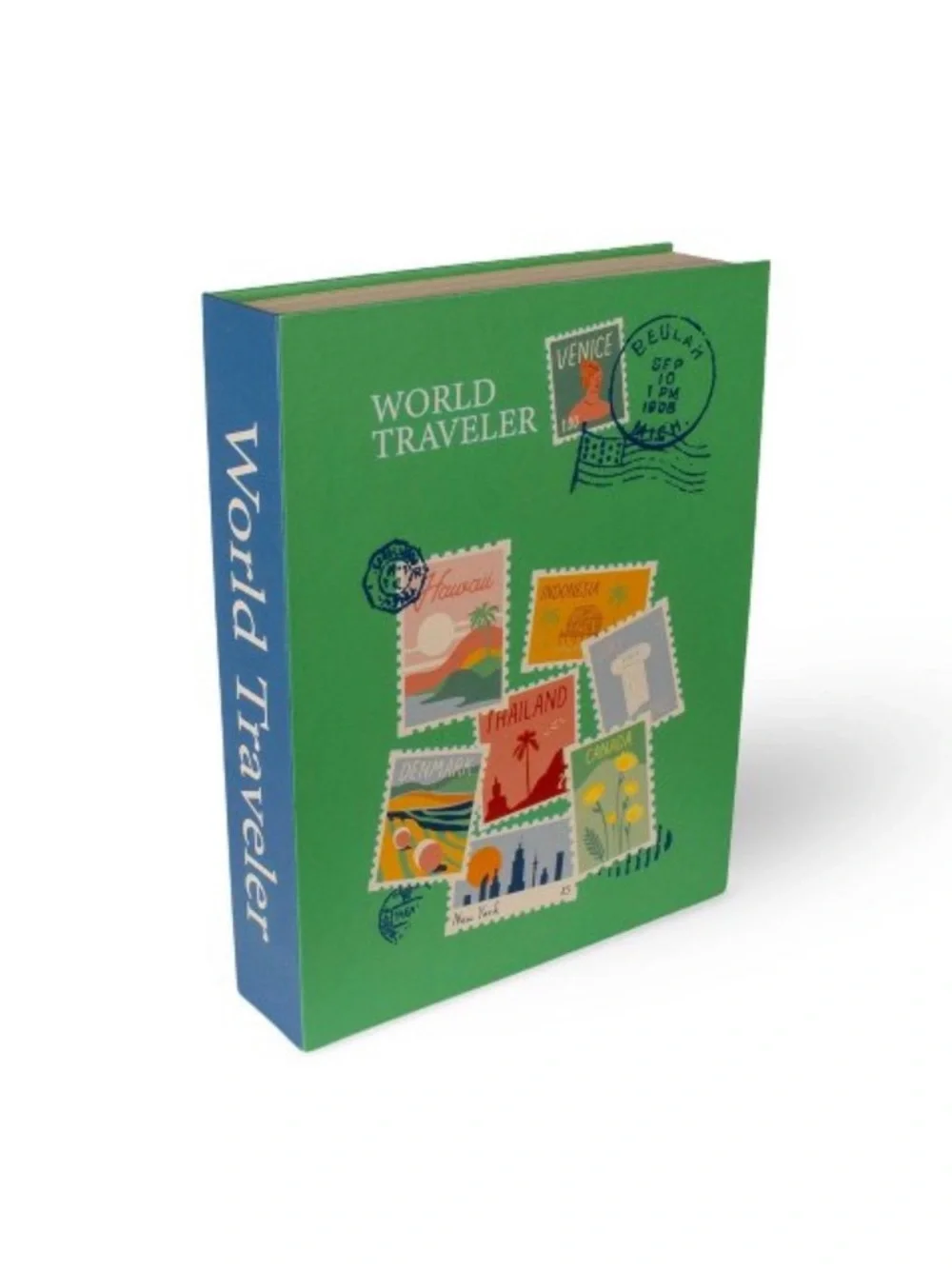 World Traveler Decorative Book Box Storage Target Bullseye Playground Spring